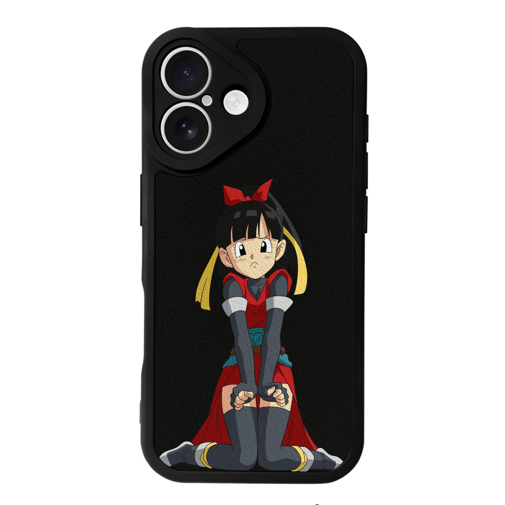 （画像用） ドラゴンボール パン DRAGON BALL Pan 【iPhone 16シリーズ対応】シリコンスマホケース（レザー調） 材質：シリコン